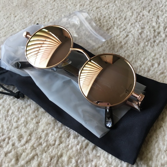 sunyez Accessories - Rosegold Circle Sunnies 😎